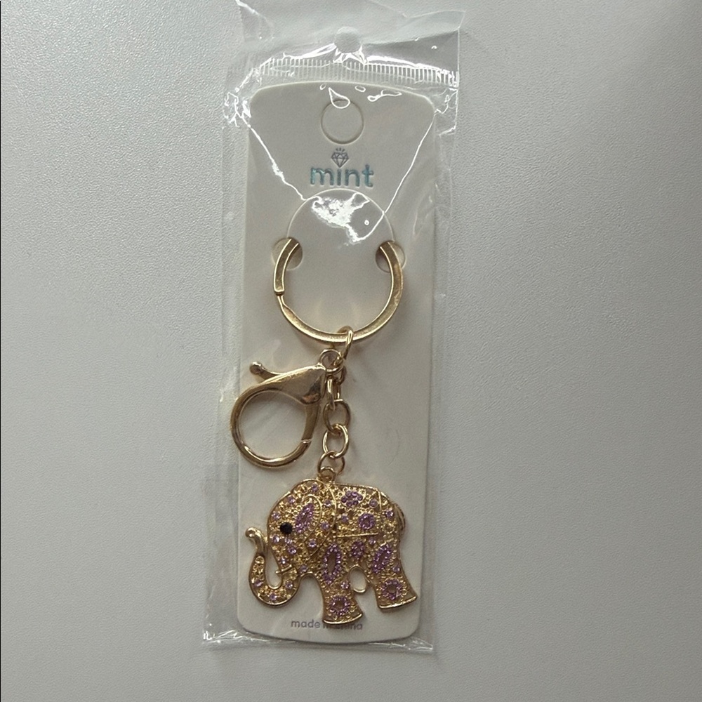 Elephant Keychain/Charm